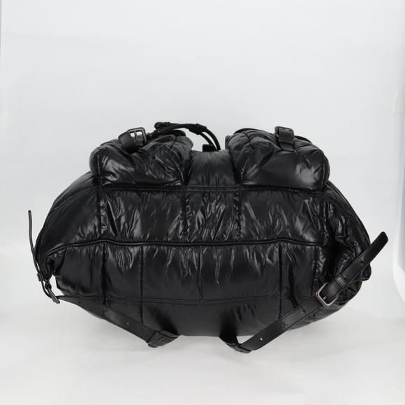 BOTTEGA VENETA INTRECCIATO Backpack Nylon Leather Black Auth 132539V main image 14